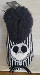 Nightmare Before Christmas Jack Skellington Kids Slipper Socks Shoe Size 4-10 - Picture 1 of 4