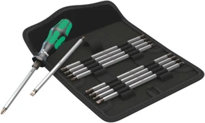Wera 88/1 Vario Set Hand Holder Combo Blades Belt Bag 11 Pieces 05002990001 - Picture 1 of 5