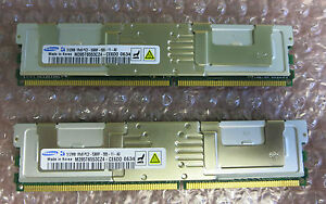 2 x Samsung M395T6553CZ4-CE6D0 512MB PC2-5300 CL5 9c 64x8 Fully Buffered ECC DDR