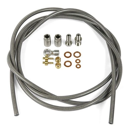 Kit de manguera trenzada de acero inoxidable Hope 1600 mm con accesorios tipo 2 HBSPC23:2 - Nuevo Foto 1 de 1