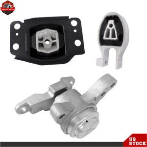 3PCS Engine Motor & Trans Mount For Ford Fusion 1.5L 2014-2020 / 1.6L 2013-2014 - Picture 1 of 12