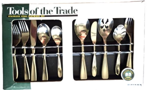 HAVANA Tools of the Trade stainless steel flatware set 85 pcs for 16 persons - Picture 1 of 9