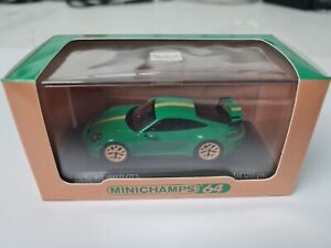 MINICHAMPS 1:64 Porsche 911 GT3 (992) 2021 Python Green 