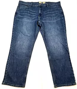 Red Head Relaxed Flex Stretch Denim Jeans Mens 42x30 Blue Classic Boot Work Fade - Picture 1 of 8