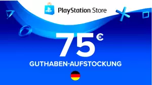 Playstation Store 75 Euro Guthaben Code Deutschland Versand per Chat oder Email - Bild 1 von 1