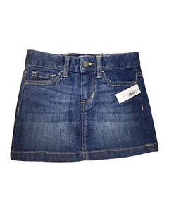 Old Navy Blended Size 5 Small Blue Girl’s Mini Skirt Denim With Pockets - Picture 1 of 8