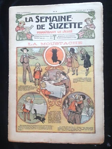 LA SEMAINE DE SUZETTE N° 04 02/1912 LA MOUSTACHE LITTÉRATURE/FRANCE/JEUNESSE 840 - Imagen 1 de 1