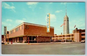 The Guest House Motel, Minneapolis, Minnesota, Vintage Chrom Postkarte - Bild 1 von 2