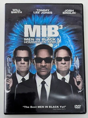 Men in Black 3 DVD (2012) - Region 1 - FR/EN/ES - VG+ (Tested) - Image 1 of 4