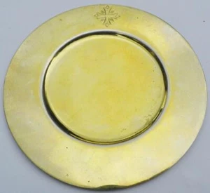 An Austro-Hungarian Silver Gilt Paten ca.1870 Church Altar Eucharist Sacrament - Picture 1 of 6