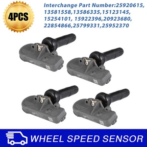 4X TPMS Tire Pressure Sensor 315Mhz for GMC Chevy Buick 20923680 13586335 - Picture 1 of 20