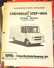 Chevrolet STEP-VAN Steel Body Illustrated Parts Catalogue 1A 1973 Thru - Catalog