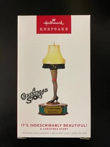 2024 Hallmark Ornament IT'S INDESCRIBABLY BEAUTIFUL LEG A CHRISTMAS STORY MAGIC - Picture 1 of 1