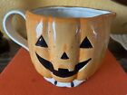 Mud Pie Mudpie Halloween Pumpkin Drink Pitcher .Can Be Used For Planter . NEW!!!