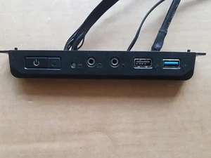Fractal Design CORE 2300 IO Panel Power Button USB Audio Jack FD-CA-CORE-2300-BL - Picture 1 of 3