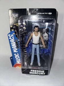 McFarlane Toys Music Maniacs Freddie Mercury Queen Limited 6" Action Figure - Picture 1 of 2