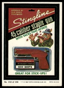 1980 Topps Wacky Packages (3rd Series Rerun) #150 Stingline - Picture 1 of 2