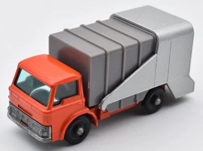 Matchbox ruote regolari #7 Ford Refuse Truck arancione. Lesney England - Immagine 1 di 4
