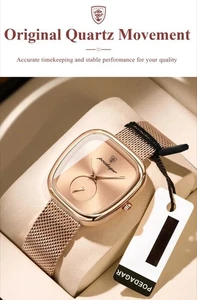POEDAGAR Luxury Watches, Elegant and Modern Women's Quartz MLA-T0017A - Picture 1 of 14