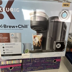 Keurig K-Brew+Chill macchina da caffè monodose serbatoio caldo e ghiaccio 70 oz - testata e funzionante - Foto 1 di 10