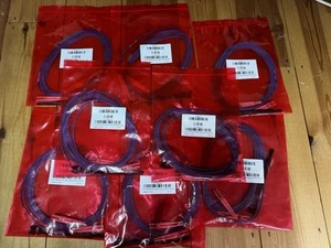 8XNetapp 5m OM4 Fibre Optic LC LC Duplex MM 50 125 Patch LSZH Cable - Afbeelding 1 van 2