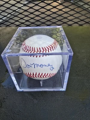 Béisbol autografiado por Don Money Foto 1 de 2