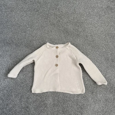 Cárdigan beige talla 0-3 meses Foto 1 de 3