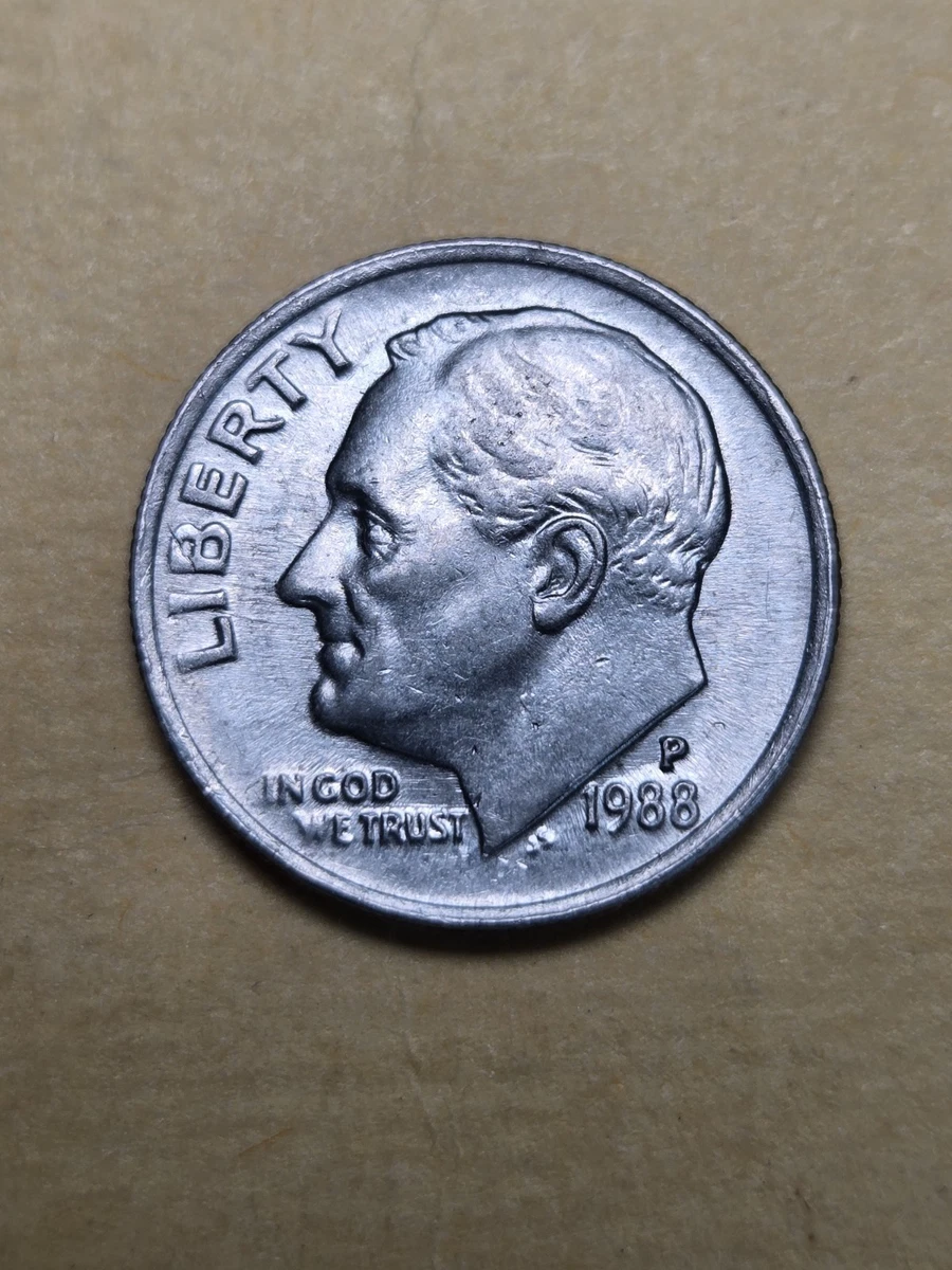 1988 Copper Roosevelt Dimes for sale | eBay