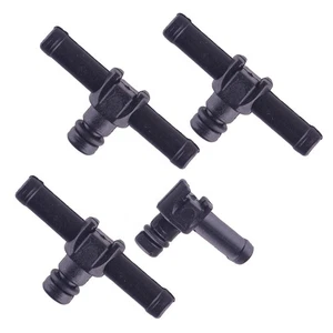 (3)T Piece (1) L piece Pipe Injector Return Leak off Connector Fit For DENSO et - Picture 1 of 9