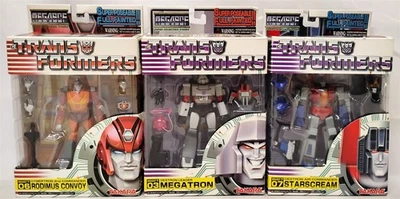 Transformers MEGASCF Lot of (3) Action Figures by Takara Rodimus Megatron MIB - Image 1 of 4