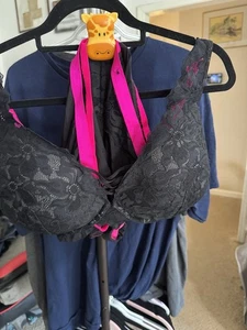Rosa gefüttertes Torrid BH und Höschen Set - Bild 1 von 8