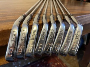 Ben Hogan Edge Forged Irons Full Set 3-E Wedge with Apex Steel Shafts - Picture 1 of 12