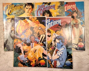 CONTINENTE PERDIDO #1-5 CARRERA - ARTE Y PORTADAS DE HISTORIA DE AKIHRO YAMADA - ECLIPSE COMICS/1990 - Imagen 1 de 11