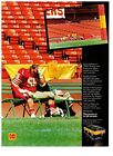 1990 Kodak EKTAR Microfine Grain Film Football Vintage Print Advertisement