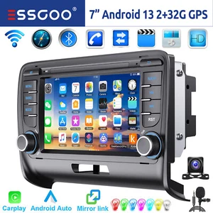 Für Audi TT 2 8J 2006-14 Autoradio Android 13 2+32G Carplay GPS NAVI WIFI Kamera - Bild 1 von 14