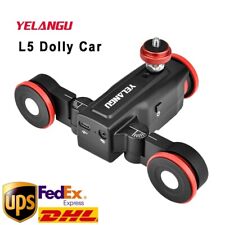 YELANGU L5 Motorized Auto Dolly Car Rail System 3KG Payload Camera APP Control