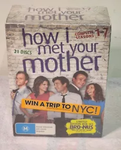 How I Met Your Mother Season 1-7 Complete Season 21 disc DVD 1 2 3 4 5 6 7 - Picture 1 of 5