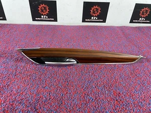 CADILLAC XT5 3.6L 2017-2022 OEM REAR RIGHT DOOR PANEL WOOD TRIM BEZEL HANDLE 5K - Picture 1 of 6