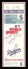 1985 Los Angeles Dodgers New York Yankees Game 5 World Series Ticket