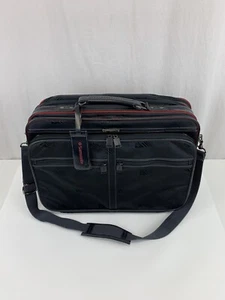 Sammlerstück Samsonite Qantas Airline Tasche schwarz mit Gurt exklusives Gepäck - Bild 1 von 22