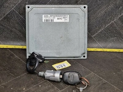 JUEGO DE ECU GASOLINA FORD FOCUS C MAX ZETEC 1.6P 4M5112A650HC 9AYC - Imagen 1 de 4