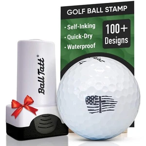 Ball Tatt - USA Christian Golf Ball Stamp Marker Quick-Dry Self-Inking Stamper - Picture 1 of 8