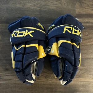 St. Louis Blues Brett Sonne Reebok Hockey Gloves 14” - Picture 1 of 7