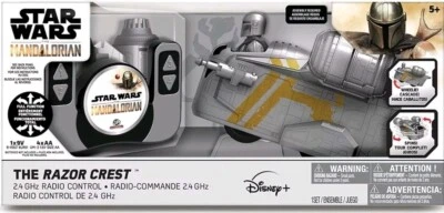 Star Wars - The Mandalorian 9" Remote Control Razor Crest, R/C Vehicle - Image 1 of 4