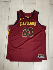 Camiseta deportiva 100 % auténtica Lebron James Nike Cleveland Cavaliers Icon talla 52 X grande - Imagen 1 de 19