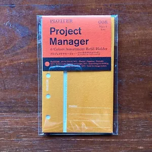 PLOTTER 008 Project Manager 6 color assortment Mini 5 size Paper - Picture 1 of 9