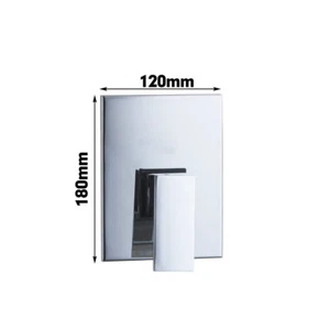 Grifo mezclador de válvula de control de ducha simple de baño acabado cromado One Handel - Imagen 1 de 3