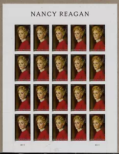 NANCY REAGAN FIRST LADY 2022 MINT XF FOREVER FOGLIO FRANCOBOLLI NUOVO CON SCATOLA SCOTT #5702 - Foto 1 di 2