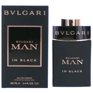 Bvlgari MAN in Black by Bvlgari, 3.4 oz Eau De Parfum Spray for Men - Picture 1 of 1
