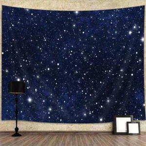Weltraum Sterne Galaxie Poster XXL Wandteppich Wandbehang Fototapete Wandtapete - Bild 1 von 8
